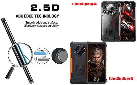 Защитное стекло ArmorGlass для Cubot KingKong AX, KingKong ES – устойчивое к царапинам и ударам Киев