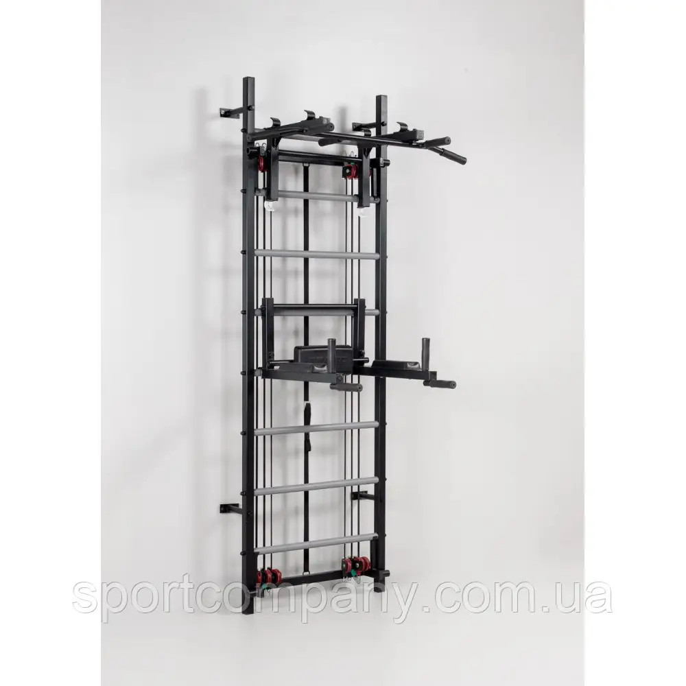 Шведская стенка с системой эспандеров Cross Training Black для всей семьи для взрослых и детей для реабилитаци Каменское - изображение 5