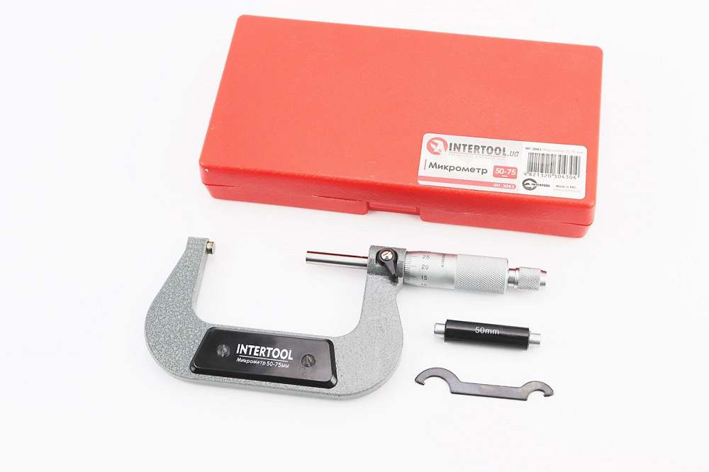 Мікрометр 50-75мм MT-3043 Київ - фото 1