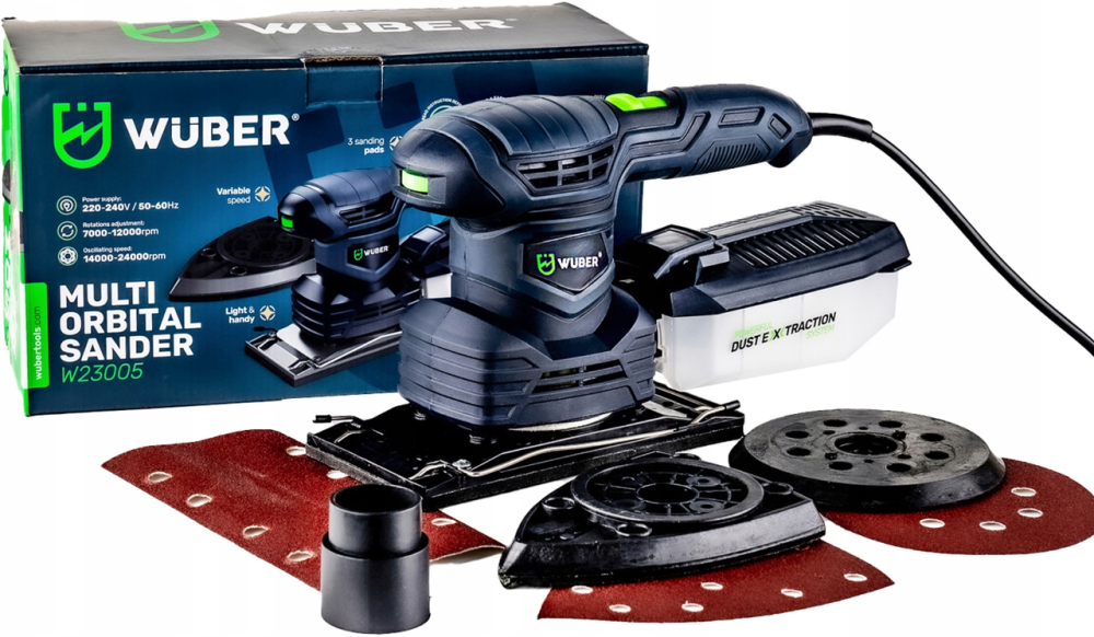 Шлифмашина эксцентриковая с регулировкой Wuber 1300Вт (Польша) Киев - изображение 4