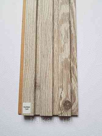 Стеновая реечная панель МДФ 117х12х2800 мм Монблан грей СП12117-19 Киев