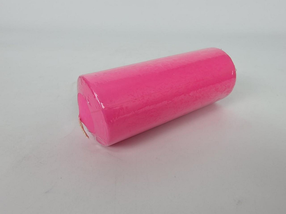 Цветная Цилиндр парафиновая свеча (60/150) РОЗОВАЯ крашеная  внутри белая (1 шт) Харьков - изображение 2