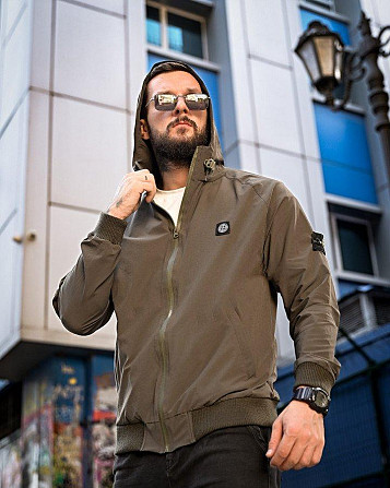 Міська Вітровка Stone island кишеня oliva 4 люкс ДЛ7037 Київ - фото 9