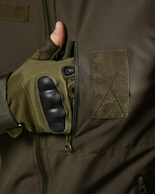 Ветровка paradox (без капюшона) олива нац гвардия ДЛ6292 Одесса - изображение 10