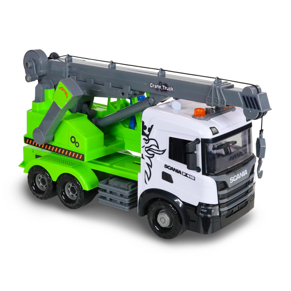 Автомодель серії Mid Truck – Автокран Scania (світло, звук) Дніпро - фото 15