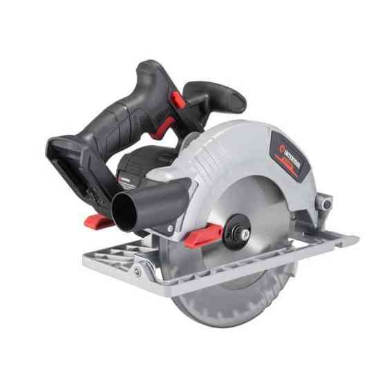 Пила дискова акумуляторна INTERTOOL WT-0371,20 В, 4500 об/хв, кут 90°-45°, диск 190×20 мм, без ЗП та АКБ - працює без мережі Львів