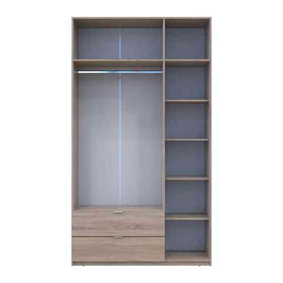 Шкаф для одежды Doros Лукас Дуб Сонома 3ДСП 135х50х240 DRS-011655 (80737803) Днепр