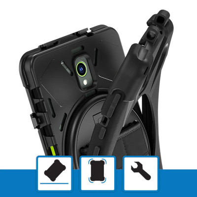 Чехол для планшета BeCover Heavy Duty Samsung Tab Active5 Pro SM-X356B/X350 10.1" Black (713558) Винница - изображение 6