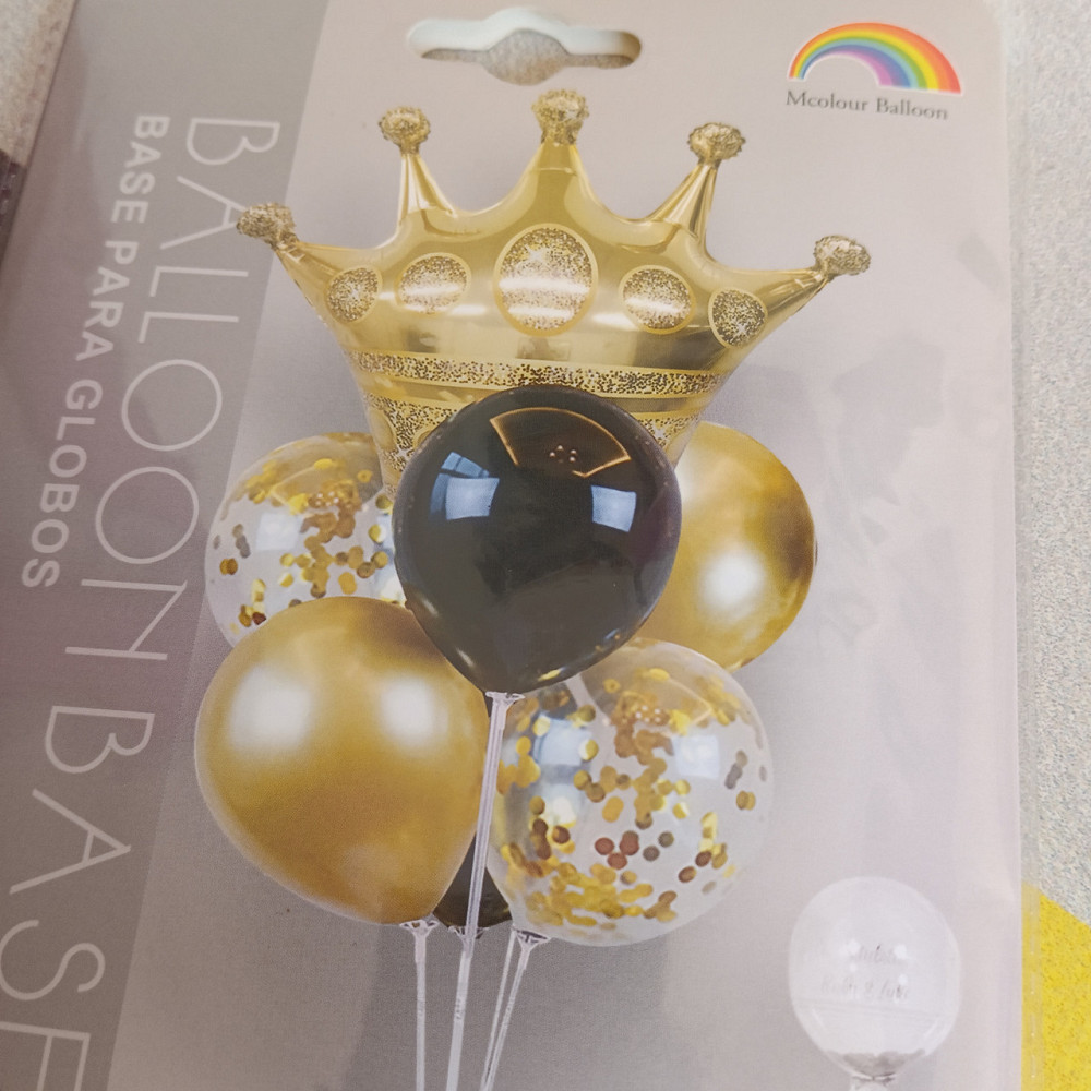 Набор шариков 7шт корона для праздника для фотозоны Киев - изображение 1
