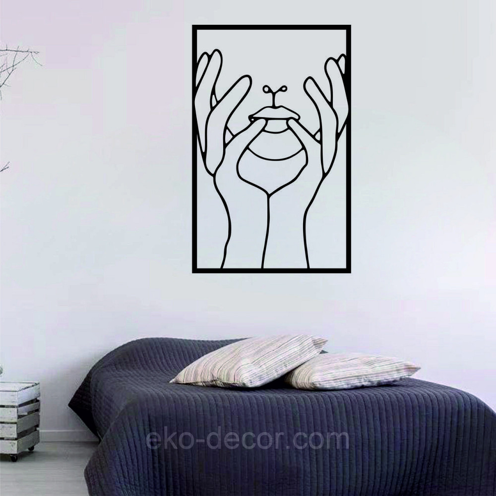 Декоративне настінне Панно «Жінка», Декор на стіну Київ - фото 1