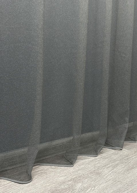 Тюль VR-Textil 1648т Грек-сітка омбре Сірий 300х270 см (42-0623) Київ - фото 7