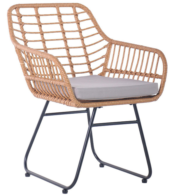 Комплект садових меблів Comfort Ротанг Латте Київ - фото 7