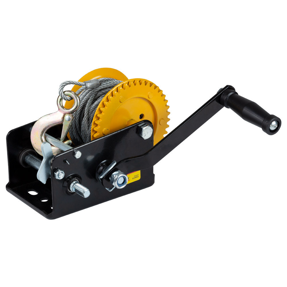 Лебідка ручна барабанна сталева трос 10 м × 5 мм, 900 кг SIGMA (6134021) Київ - фото 1