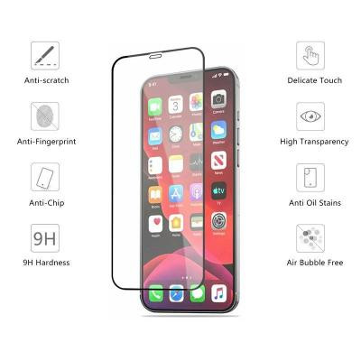 Стекло защитное Drobak Apple iPhone 12 (Black) (222292) (222292) Винница - изображение 2