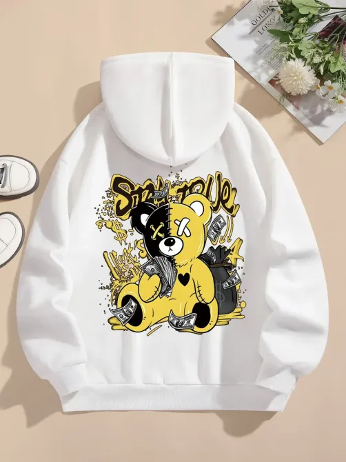 Худі жіноче, світшот білий, модна толстовка 2700321874 розмір 50 Дніпро - фото 1