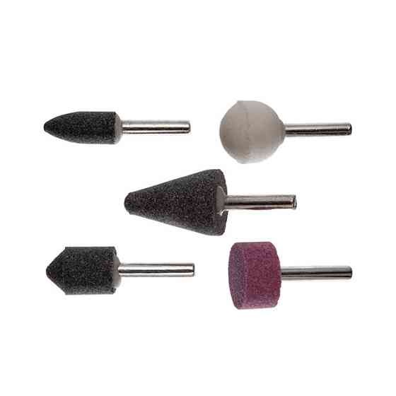 Набір шліфувальних каменів, 5 шт. INTERTOOL BT-0015 Київ