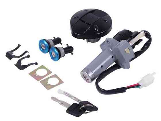 Замок запалювання (комплект) на мотоцикл XY200GY-4 Мукачево