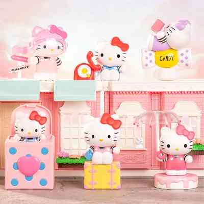 Игровой набор Pop Top Механическая игрушка-сюрприз Hello Kitty - Милый сигнал (24MDL-002) Винница
