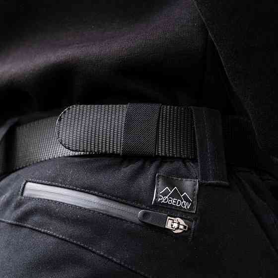 Ремінь Тактичний метал В2 Чорний Київ