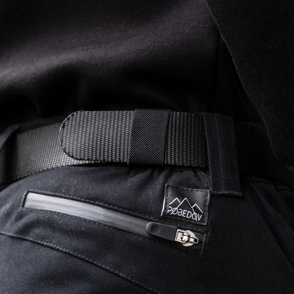 Ремінь Тактичний метал В2 Чорний Київ - фото 4