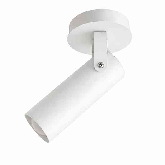 Светильник потолочный спот поворотный MSK Electric Focus под лампу Е27 белого цвета NL 14050-1 WH Одесса