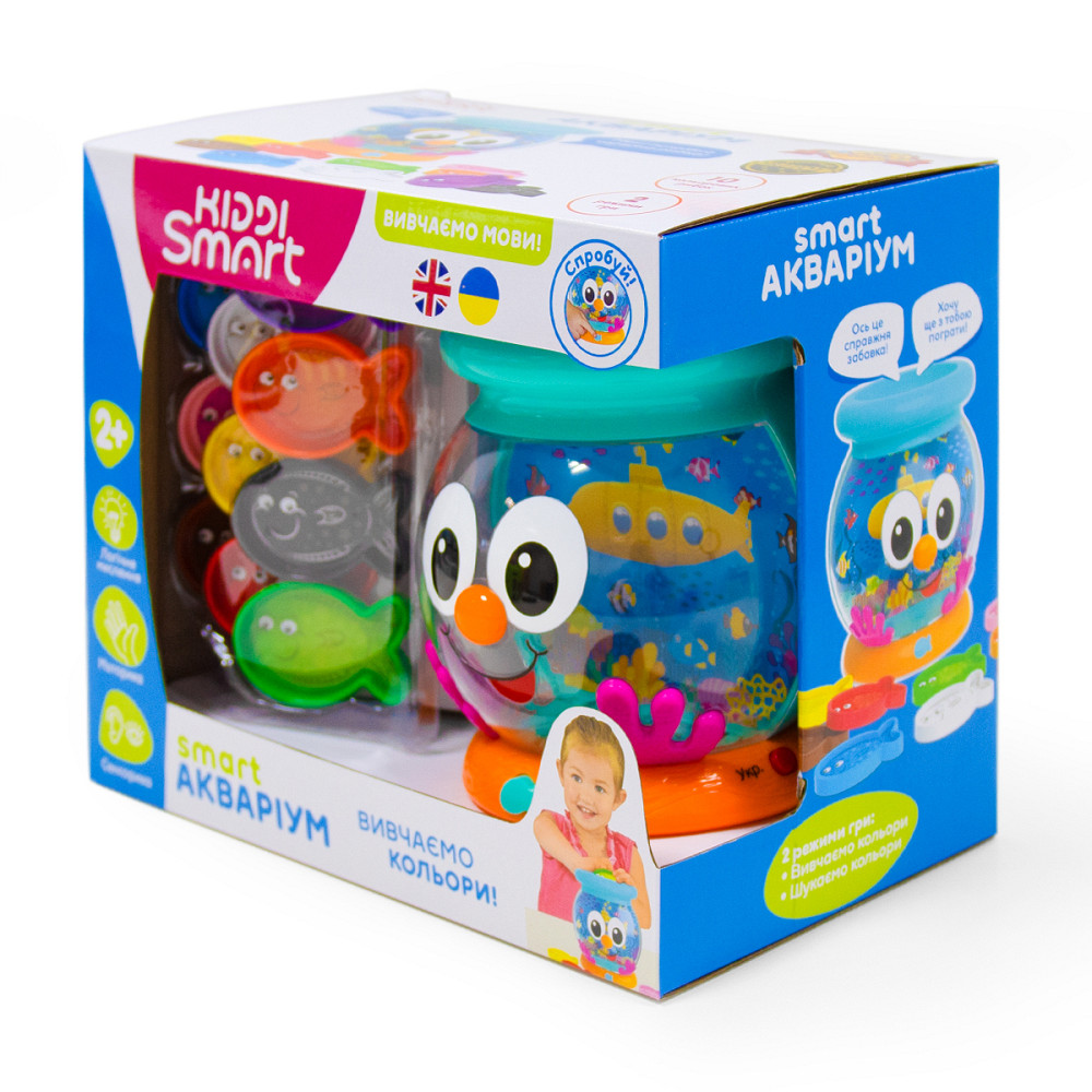 Інтерактивна двомовна іграшка – Smart-Акваріум Дніпро - фото 2