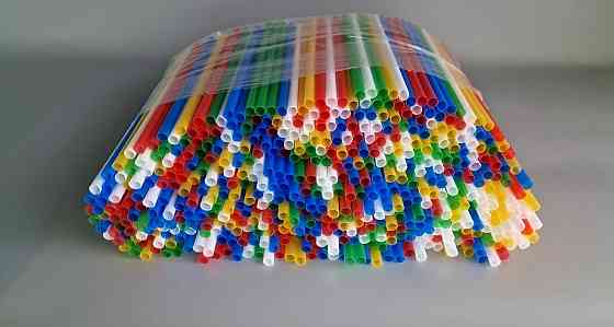 Трубочка для напоїв фрешка d8 20см Фреш Мікс (500 шт) Харків