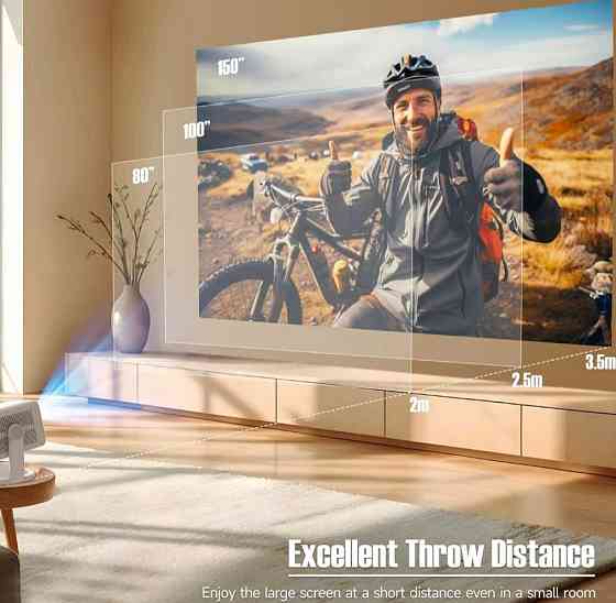Проєктор MAGCUBIC L018 Full HD 4K Android. Харків