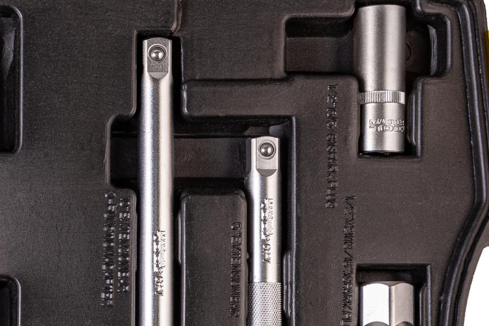 MASTERTOOL Набір інструментів MASTERTOOL PROFI ½" 32 шт 8-32 мм CrV50BV30 протиударний кейс 78- Коломия - фото 8