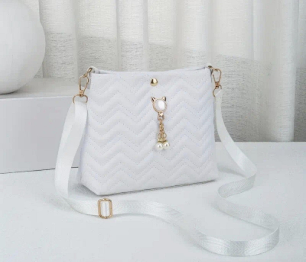 Сумка біла Сміла - фото 1