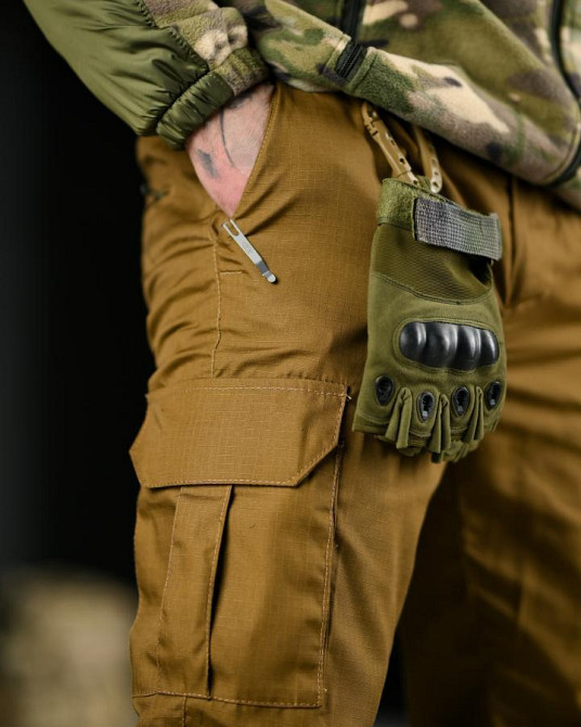 Тактические штаны  pyramid кайот  рипстоп  ВТ7484 Одесса - изображение 15