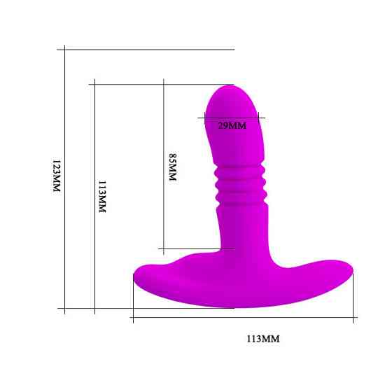 Вібратор - Pretty Love Heather Vibro Stimulator Purple Sex Aura Київ