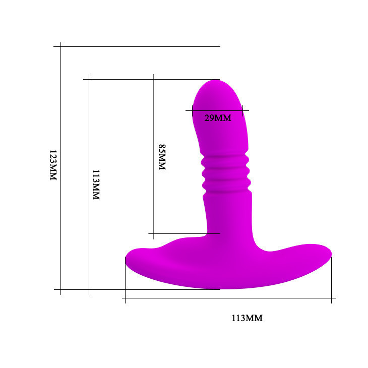 Вібратор - Pretty Love Heather Vibro Stimulator Purple Sex Aura Київ - фото 2