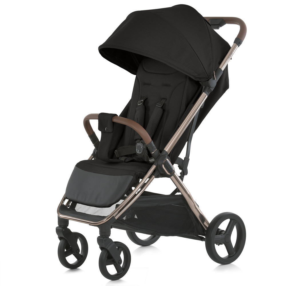 Коляска дитяча El Camino AXIS AXIS Black прогулянкова з чохлом на ніжки Чорна (ME 1192) Чернигов - изображение 1