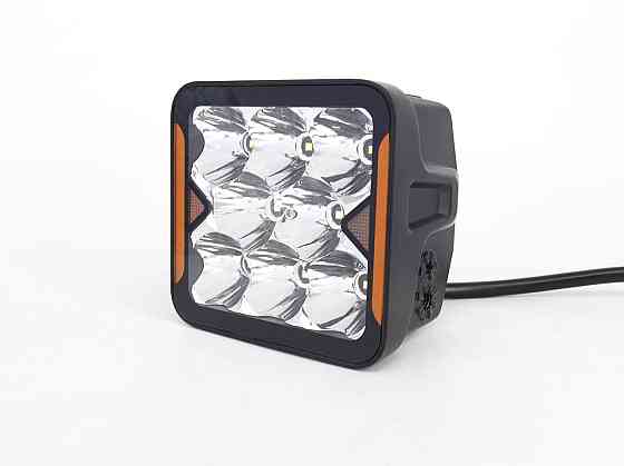 Світлодіодна фара StarLight SL-W0240S квадратна, дальнє світло WHITE + DRL 40W 4800Lm 5700K 12/24V Харків