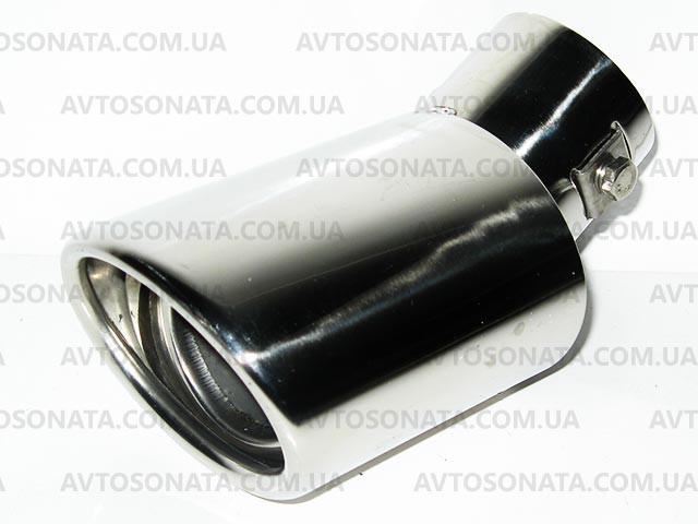 Насадка на глушник НГ-0518 d-50х135мм нержавіюча сталь Винница - изображение 2