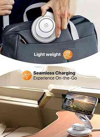 Бездротова зарядна станція для техніки apple EXW 30вт. Київ