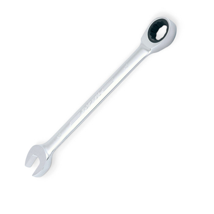 Ключ рожково-накидной 10мм CrV трещеточный Мукачево - изображение 1