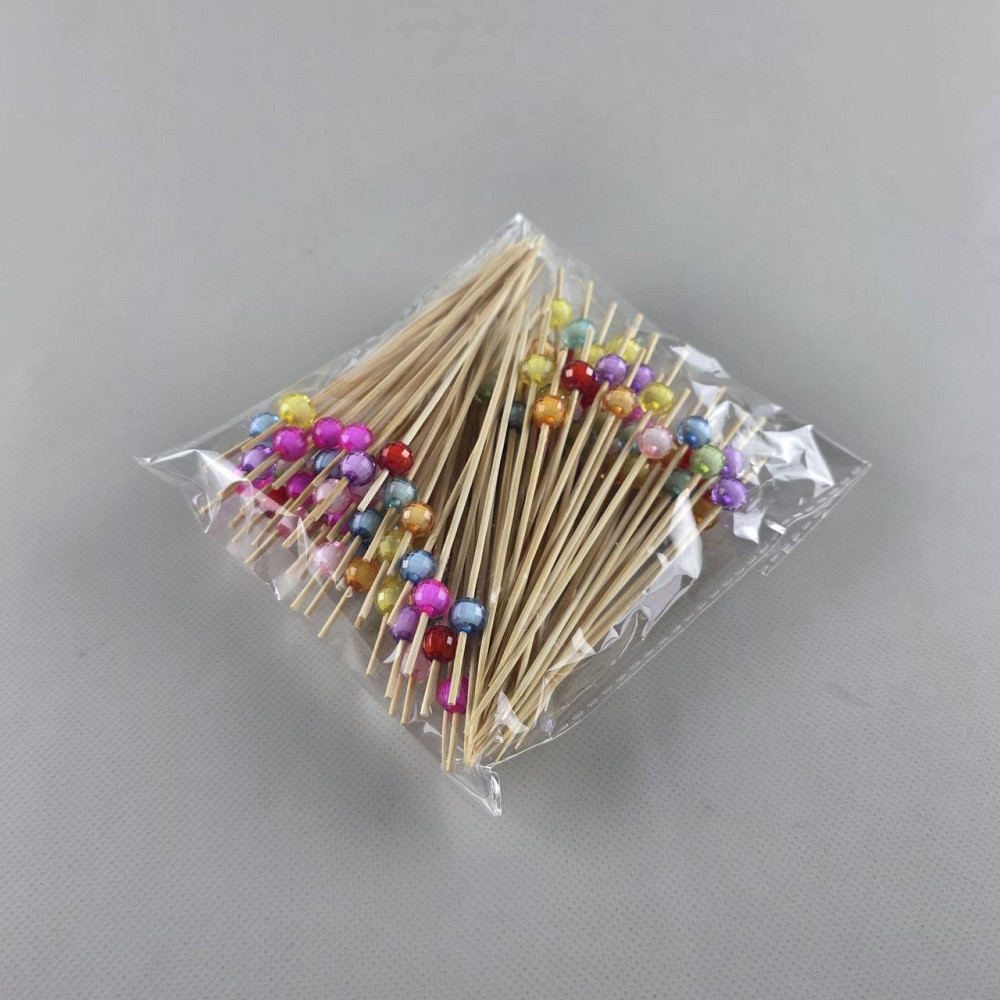 Шпажка для прикраси страв 12см "Перлина" 100 шт Харків - фото 2