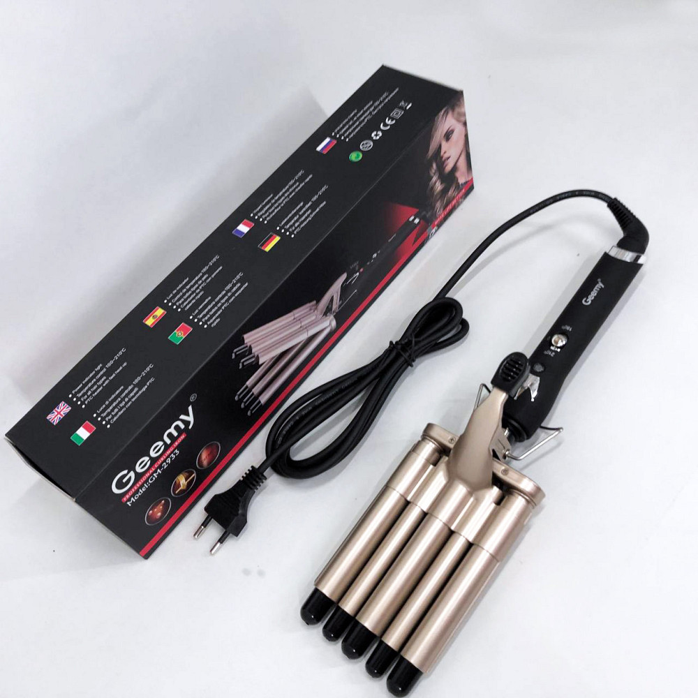 Плойка спіральна для завивки волосся, Плойка для гладкого волосся і локонів Сучасна завивки SL-20 Львів - фото 4