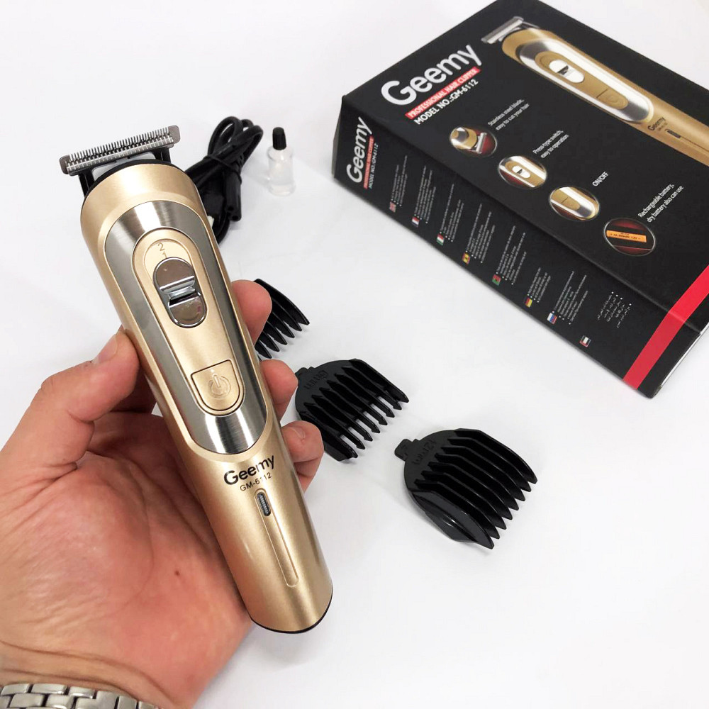 Профи машинка для стрижки волос GEMEI GM-6112, Машинка для стрижки волос домашняя YV-18 Львов - изображение 11
