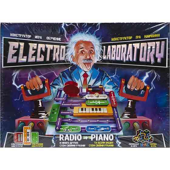 Електронний конструктор Danko Toys Electro Laboratory Radio-Piano на батареях (ELab-01-03) Чернігів