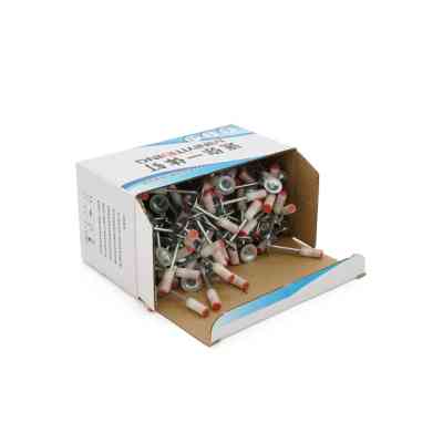 Гвозди Voltronic монтажные пироксилиновые, 7.3х32мм, круглая шайба 16мм, 200 шт (YT-PMN32R) Винница