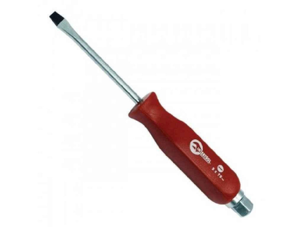 Отвертка шлицевая SL9*200 мм CrV HT-0485 ТМ INTERTOOL Solmir Киев - изображение 1