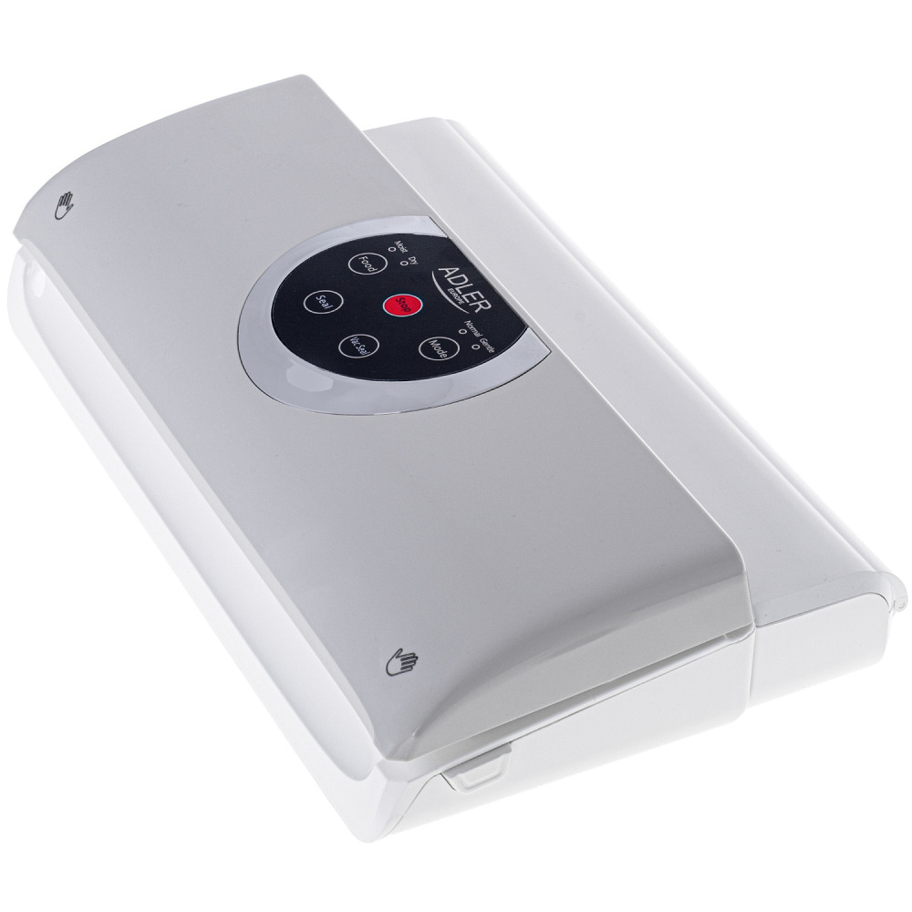 Вакууматор Adler AD 4503 для пакетів,рулонів та контейнерів/ 130Вт/ 30см/ ел. керування/ сірий Винница - изображение 5