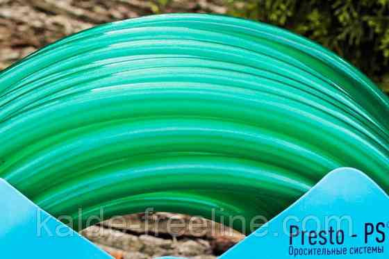 Шланг поливальний Presto-PS силікон садовий Caramel (зелений) діаметр 3/4 дюйма, довжина 50 м (CAR-3/4 50) Харьков
