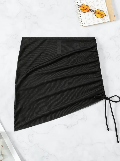 Пляжна Черный юбка на завязке S/M Харьков - изображение 3