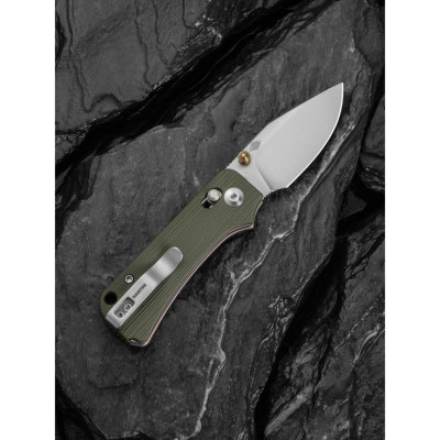 Ніж Civivi Baby Banter 2, Satin, зелений G10 (C24074-1) Вінниця - фото 1