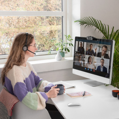 Наушники Sandberg Wireless Office Headset Pro+ Bluetooth Black (126-18) Винница - изображение 7