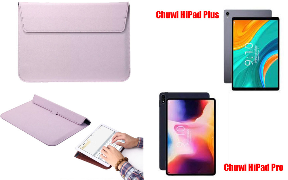 Чохол-конверт VitoCase для Chuwi HiPad Plus, HiPad Pro, з функцією підставки для планшета Фіолетовий Київ - фото 1